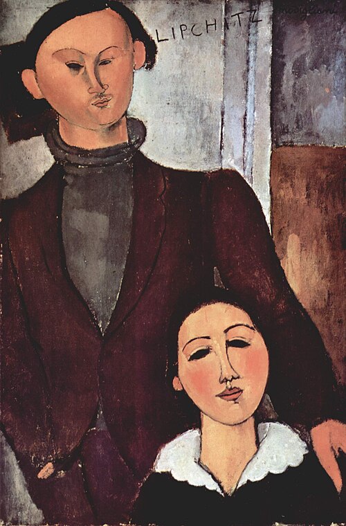 Jacques and Berthe Lipchitz, 1916, Amedeo Modigliani