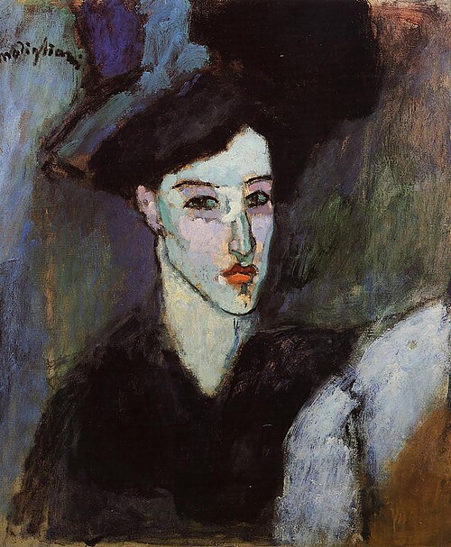 Jewess, 1900, Amedeo Modigliani
