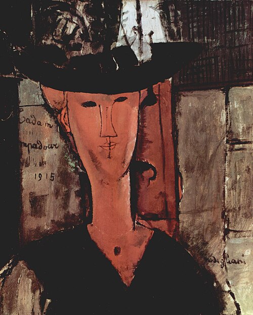 Madam Pompadour, 1915, Amedeo Modigliani