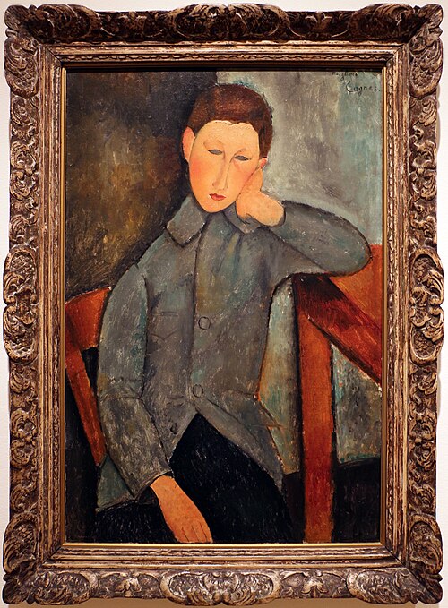 The Boy, 1919, Amedeo Modigliani