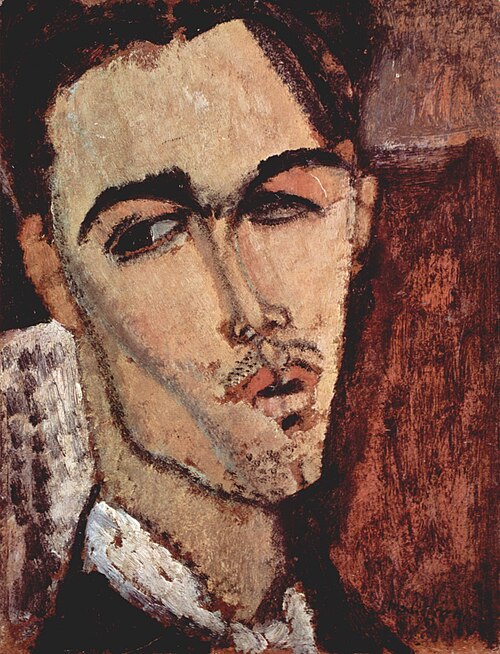 Portrait de Celso Lagar, 1915, Amedeo Modigliani
