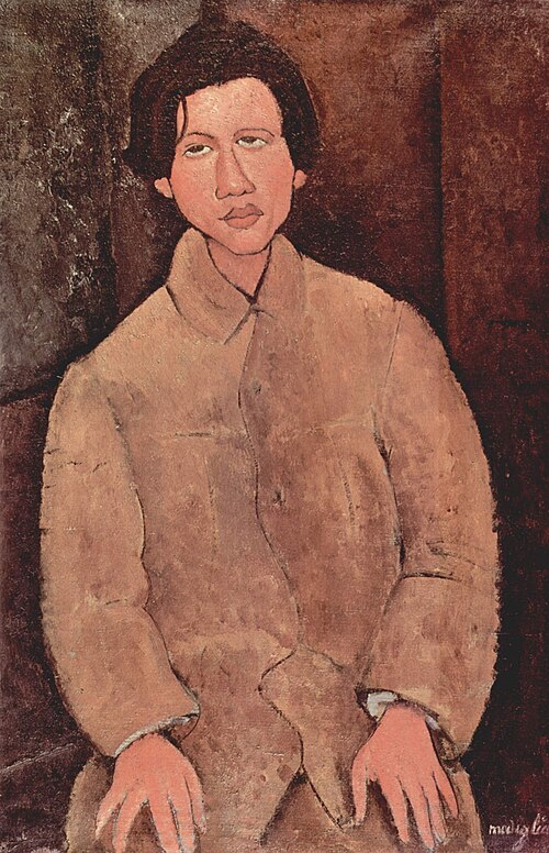 Portrait of Chaim Soutine, 1916, Amedeo Modigliani