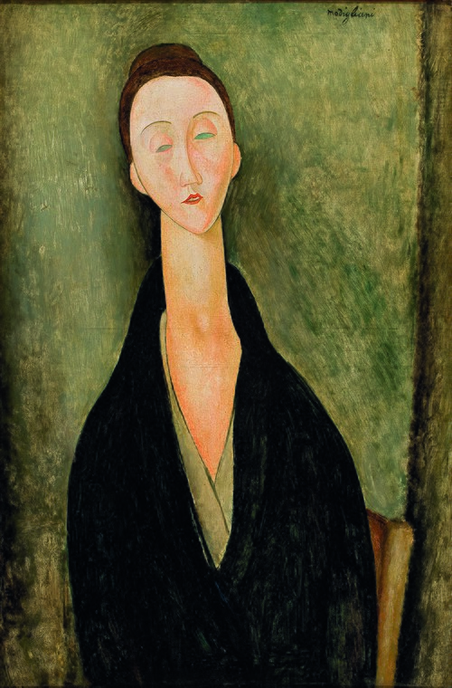 Lunia Czechowska, 1918, Amedeo Modigliani