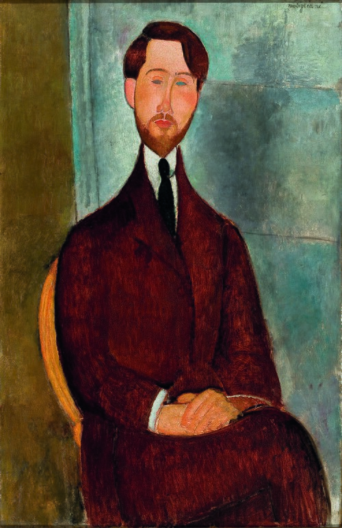 Portrait de Léopold Zborowski, 1917, Amedeo Modigliani