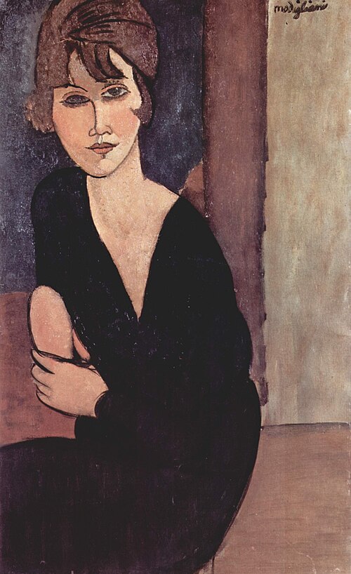Portrait of Madame Reynouard, 1916, Amedeo Modigliani