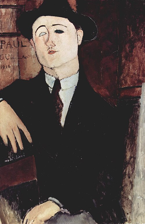 Portrait de Paul Guillaume, 1916, Amedeo Modigliani