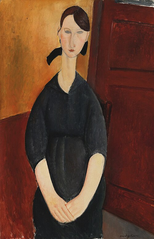 Portrait of Paulette Jourdain, 1919, Amedeo Modigliani