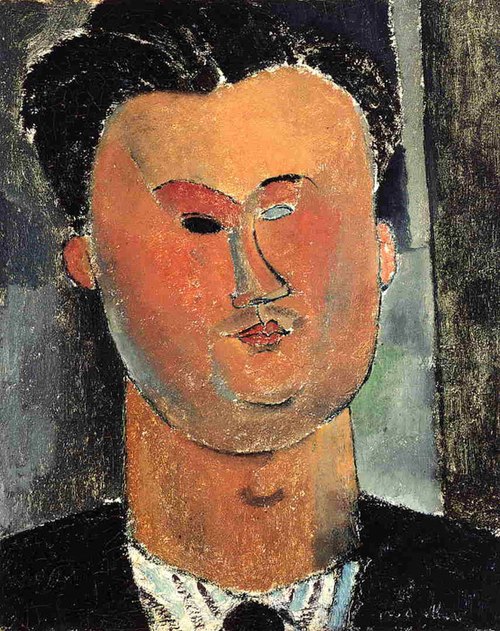 Portrait de Pierre Reverdy, 1915, Amedeo Modigliani
