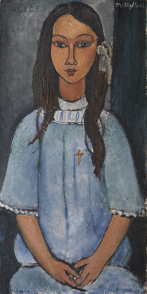 Alice, 1918, Amedeo Modigliani