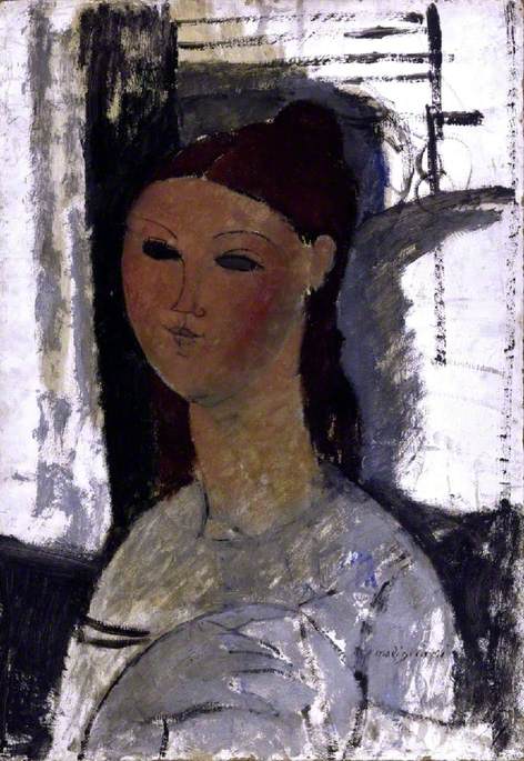 Portrait of a young woman, seated, 1915, Amedeo Modigliani