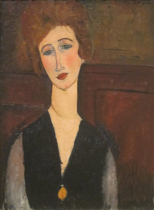 Portrait of a Woman, 1917, Amedeo Modigliani