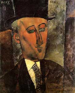 Portrait of Max Jacob, 1916, Amedeo Modigliani