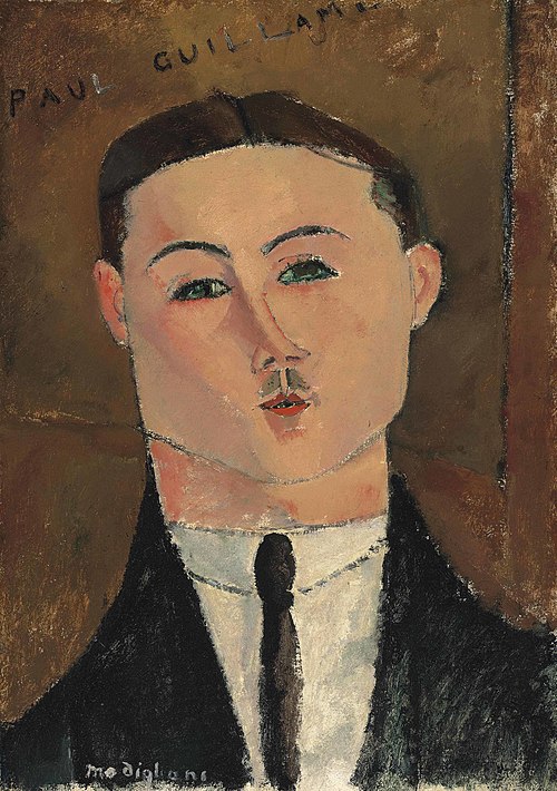 Portrait of Paul Guillaume, 1916, Amedeo Modigliani