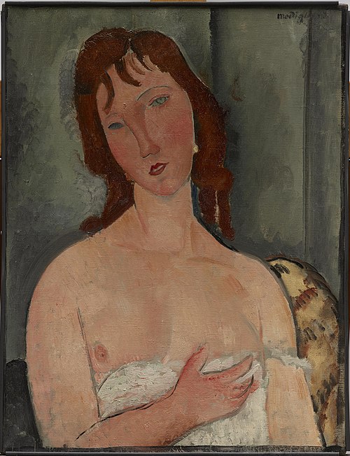 Portrait d'une jeune femme, 1917, Amedeo Modigliani