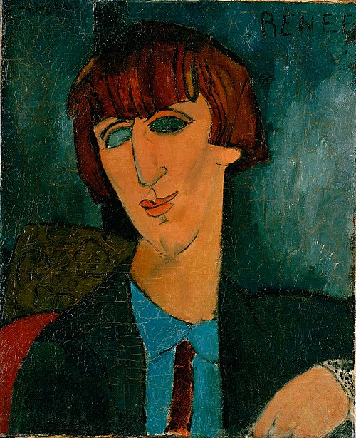Renee, 1917, Amedeo Modigliani