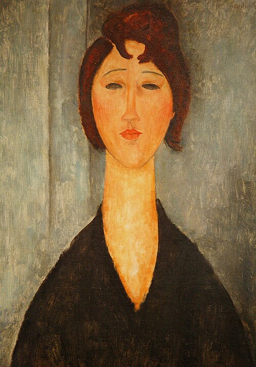 Portrait of a Young Woman, 1918, Amedeo Modigliani