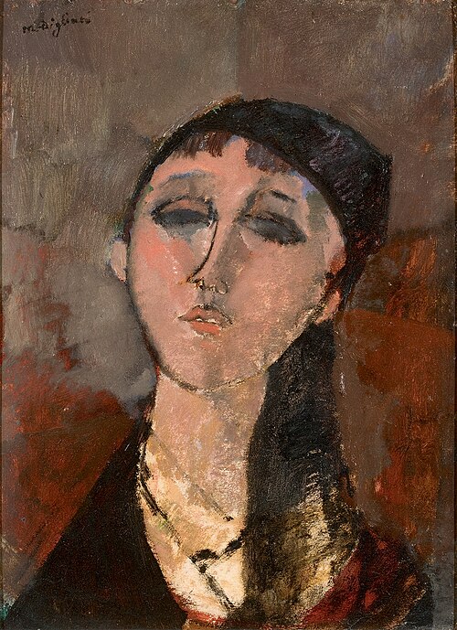 Head of a girl (Louise), 1915, Amedeo Modigliani