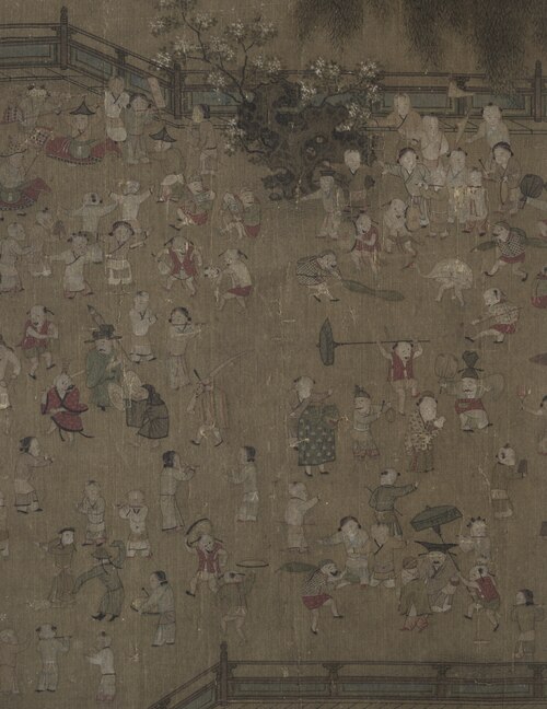 One Hundred Children at Play, 1199, Su Hanchen