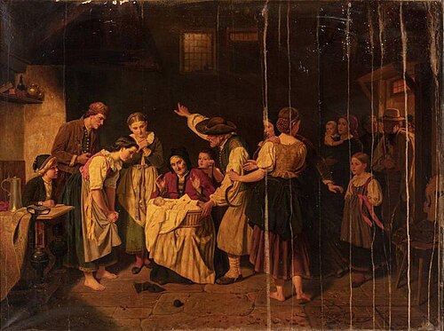 The Foundling, 1865, Hubert Salentin