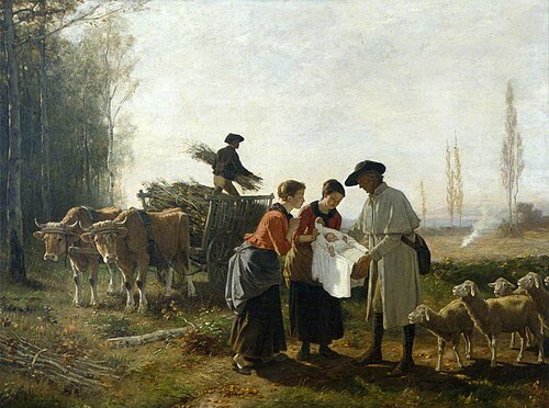 The Foundling, 1881, Hubert Salentin