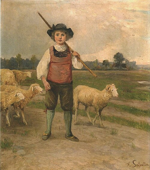 Der Hirtenjunge, , Hubert Salentin
