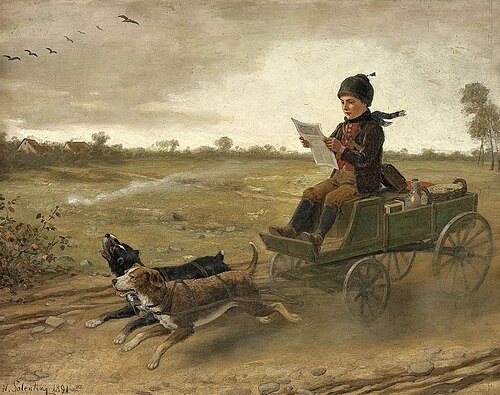 Die Dorfpost, 1891, Hubert Salentin