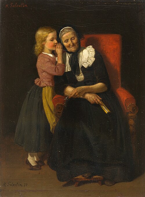 Das Geheimnis, 1872, Hubert Salentin