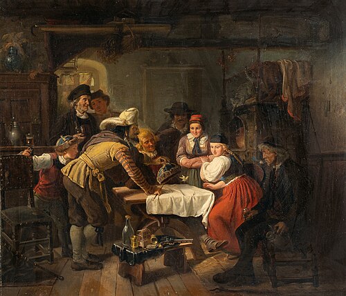 Der Zaubertrick, 1855, Hubert Salentin