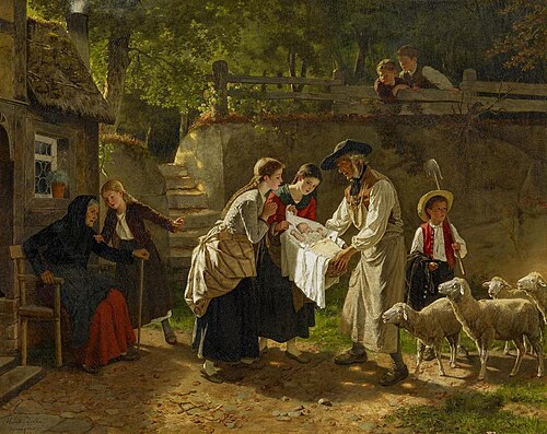 Das Findelkind, 1868, Hubert Salentin