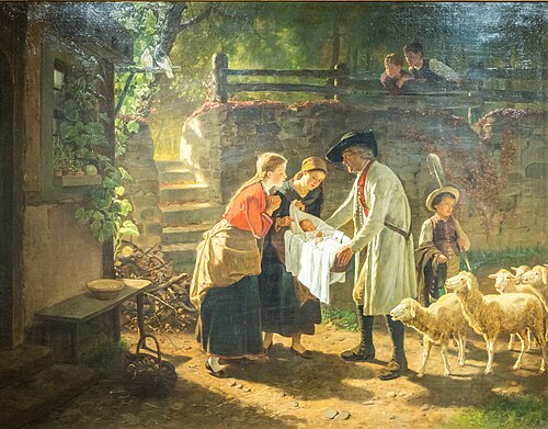 Das Findelkind, 1871, Hubert Salentin