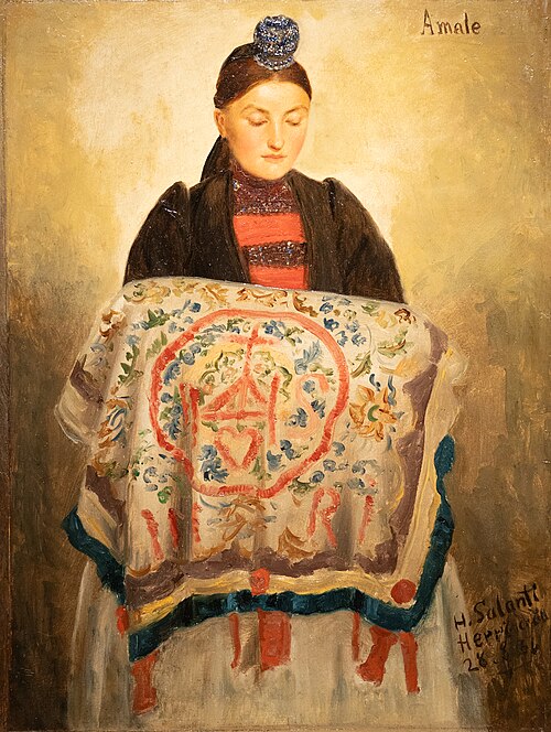 Amale, 1853, Hubert Salentin