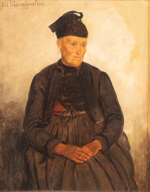 Des Schwarzhans Frau, 1853, Hubert Salentin