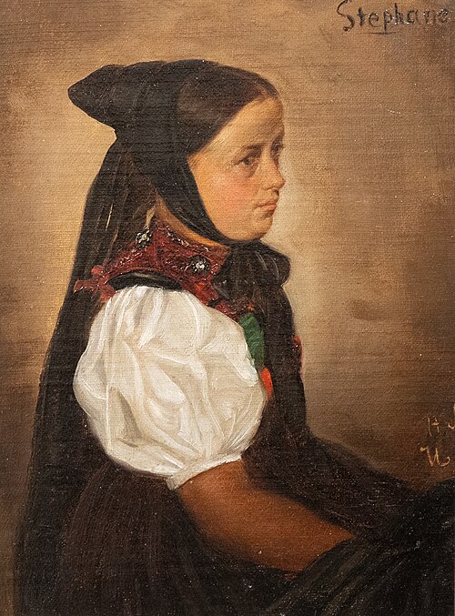 Das Schwarzwaldmädchen Stephane, 1853, Hubert Salentin