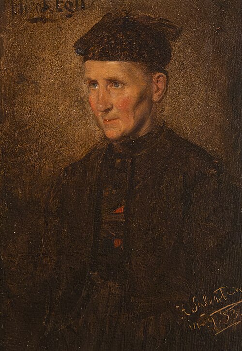 Die Schwarzwälderin Elisabeth Egli, 1853, Hubert Salentin