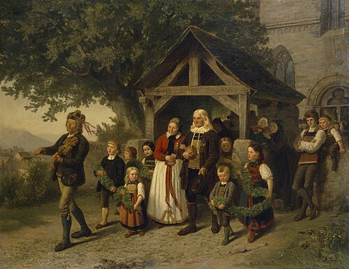 Golden Wedding, 1857, Hubert Salentin