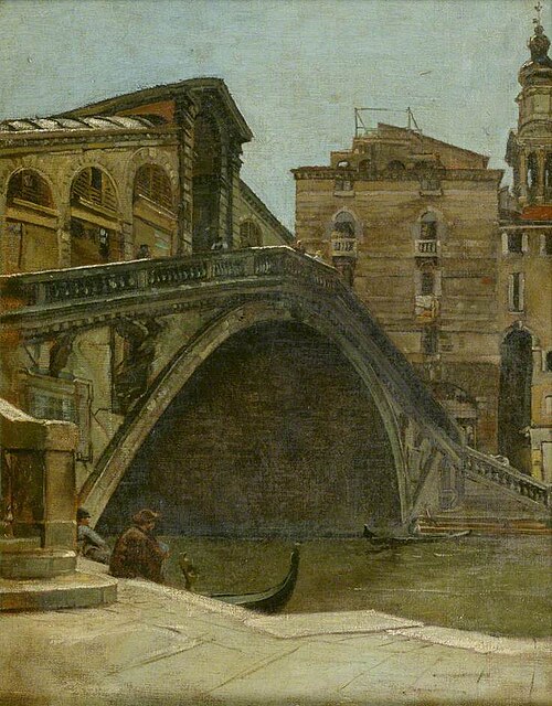 The Rialto, Venice, , Charles Holroyd