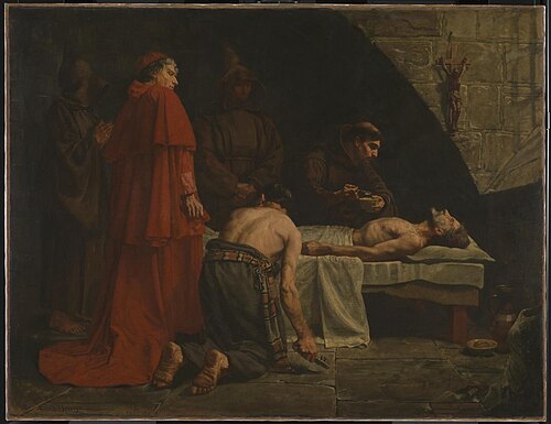 Death of Torrigiano, 1886, Charles Holroyd
