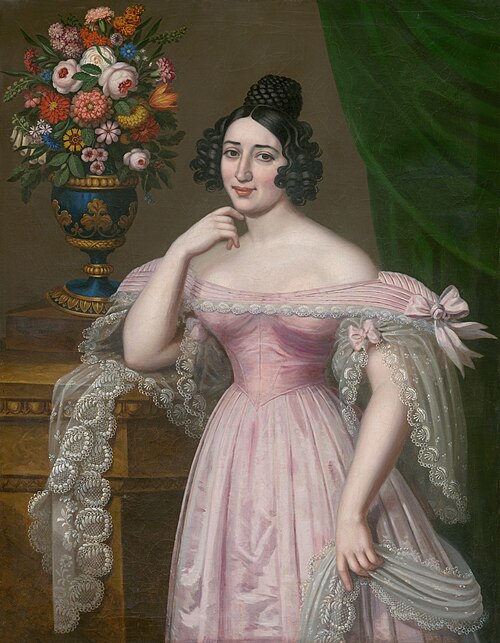 Portrét Rózy Terézie, 1836, János Rombauer
