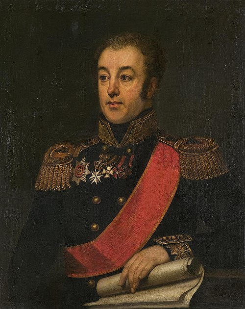 Portrait of A.F. Klokachev, 1825, János Rombauer