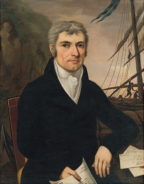 Portrait of Johannes Samuel Steinhübel, 1804, János Rombauer