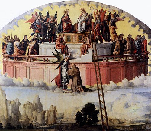 Vision of the Blessed Amedeo Menez de Sylva, 1513, Pedro Fernández de Murcia