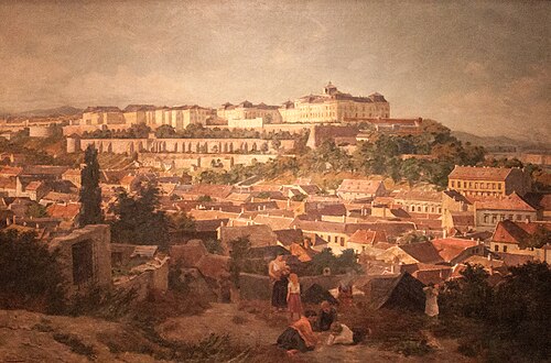 Tabán and Castle Hill, 1890, Róbert Nádler