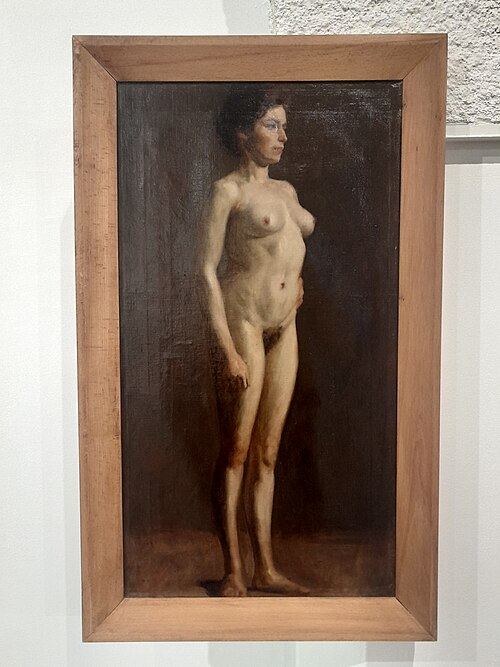 Female Nude (Eve), 1901, Khalil Saleeby
