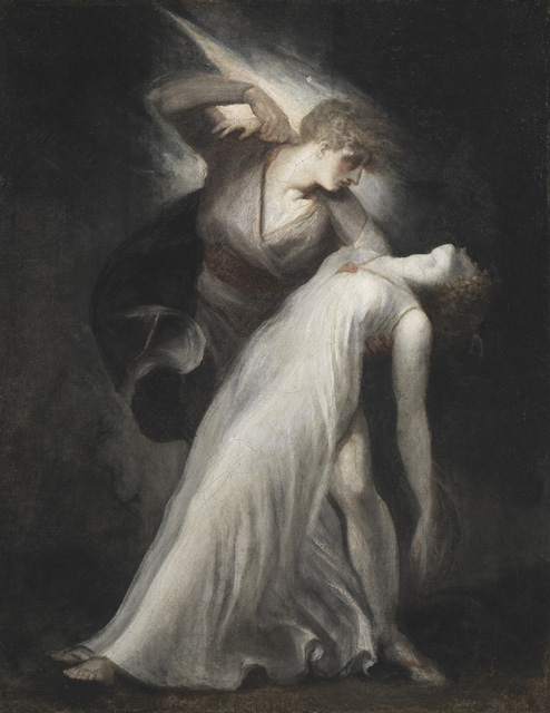 Celadon und Amelia, 1801, Johann Heinrich Füssli