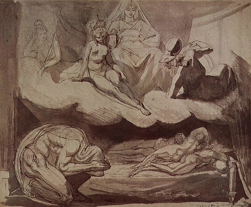 The Daughters of Pandareos, 1795, Johann Heinrich Füssli