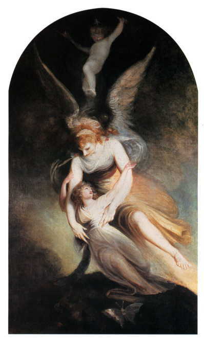 The Apotheosis Of Penelope Boothby., 1792, Johann Heinrich Füssli