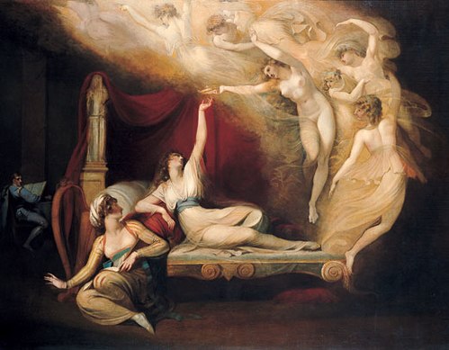 Le Rêve de la reine Catherine, 1781, Johann Heinrich Füssli