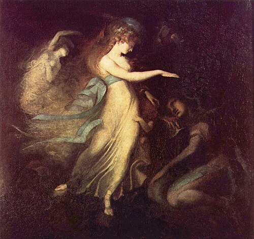 La Reine des fées apparaît au Prince Arthur, 1788, Johann Heinrich Füssli