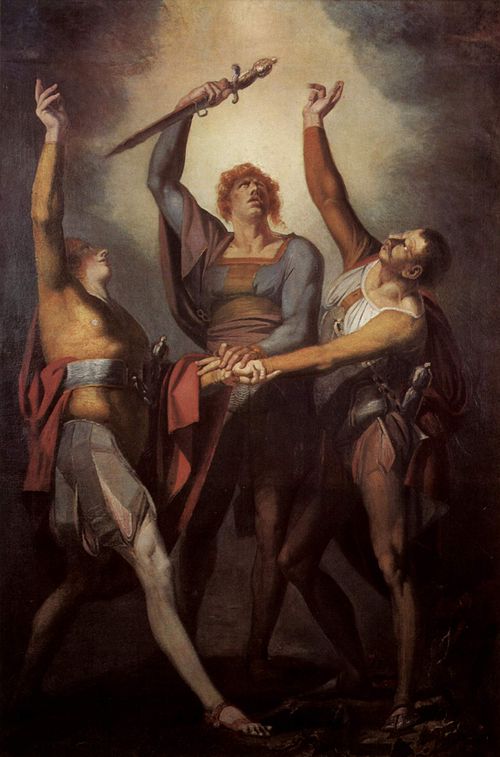 Le Serment du Grütli, 1780, Johann Heinrich Füssli