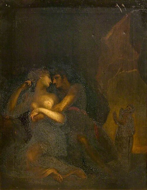 Courtship, , Johann Heinrich Füssli